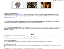 Tablet Screenshot of givingprograms.com